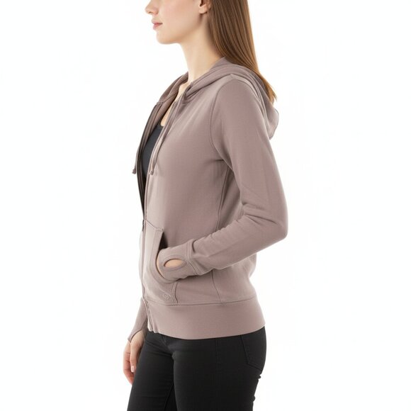 Gap Fit Gray Zip Up Hoodie XS - Picture 2 of 16